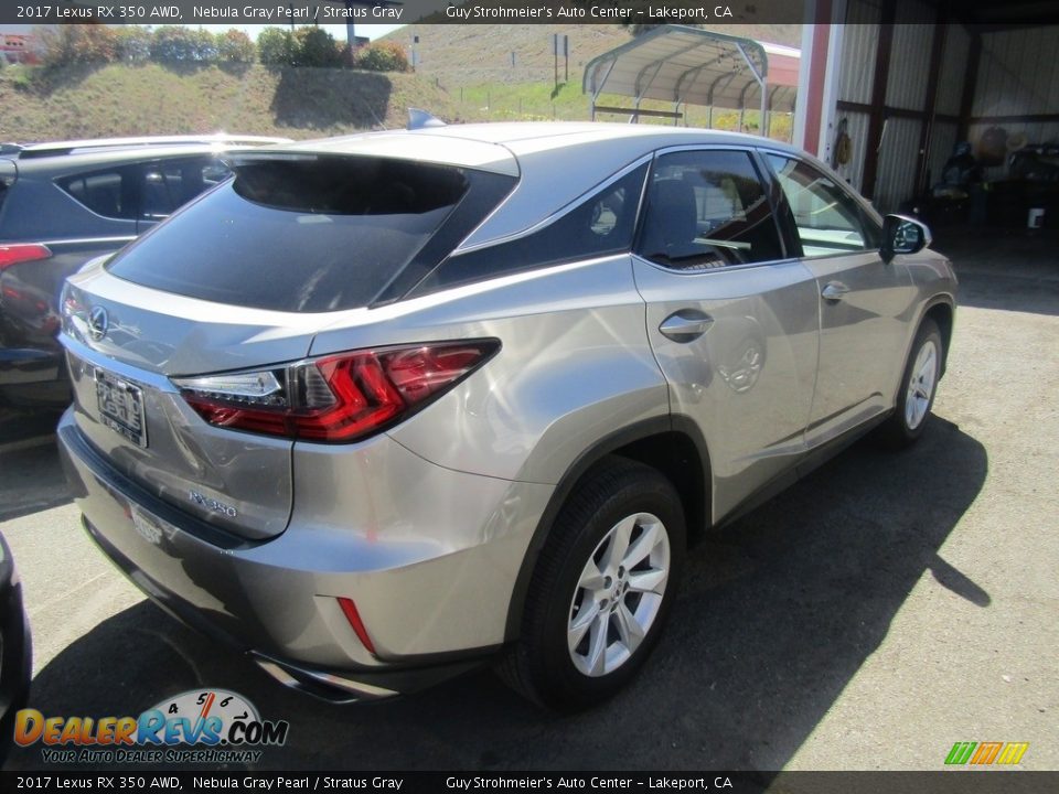 2017 Lexus RX 350 AWD Nebula Gray Pearl / Stratus Gray Photo #13