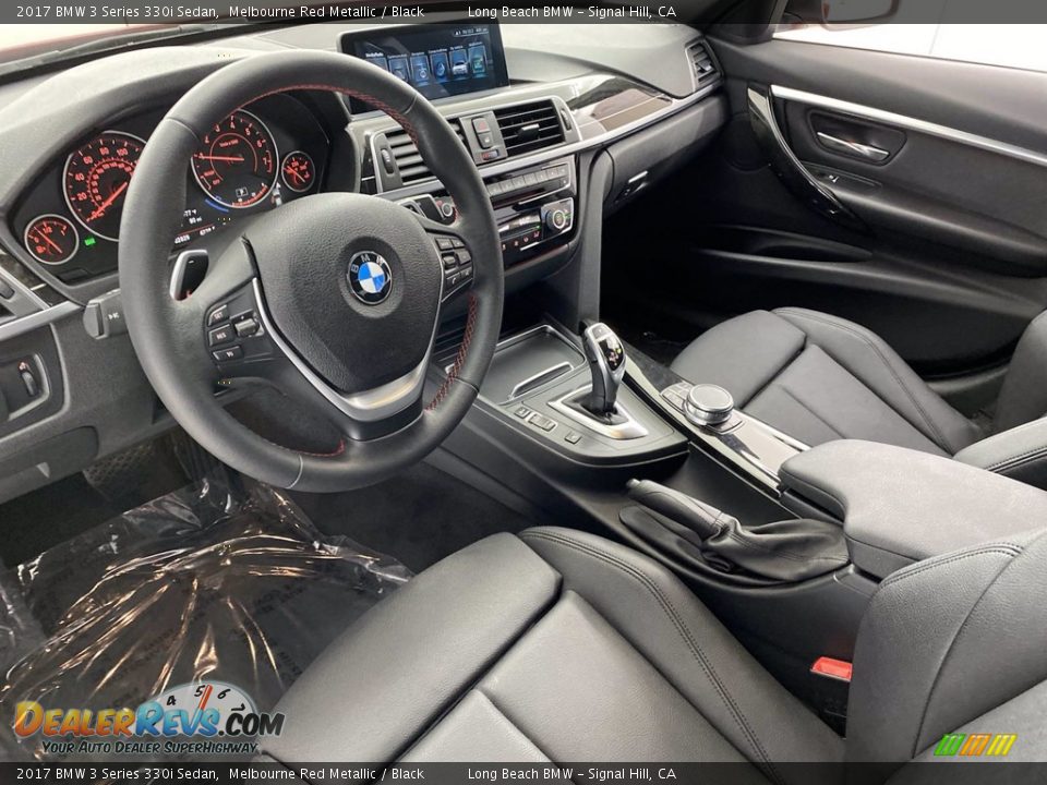 2017 BMW 3 Series 330i Sedan Melbourne Red Metallic / Black Photo #16