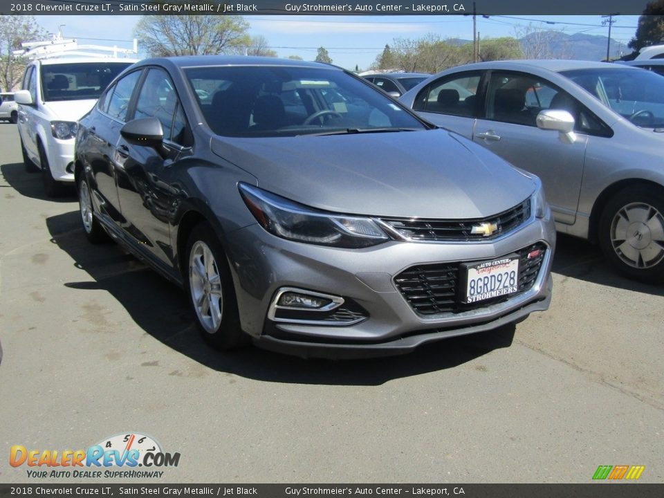 2018 Chevrolet Cruze LT Satin Steel Gray Metallic / Jet Black Photo #1