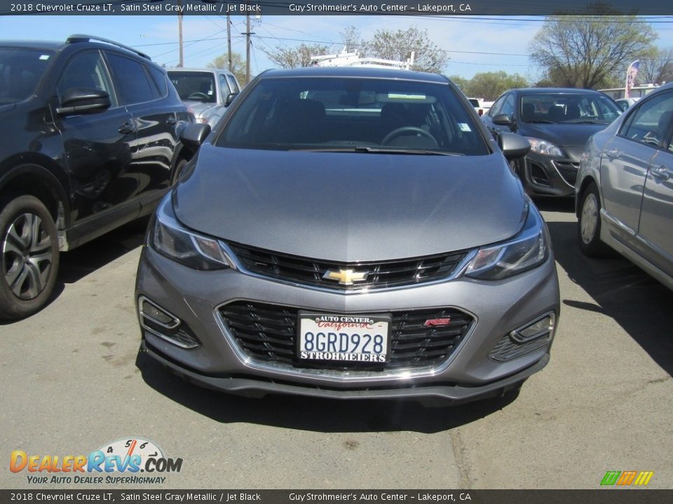 2018 Chevrolet Cruze LT Satin Steel Gray Metallic / Jet Black Photo #2