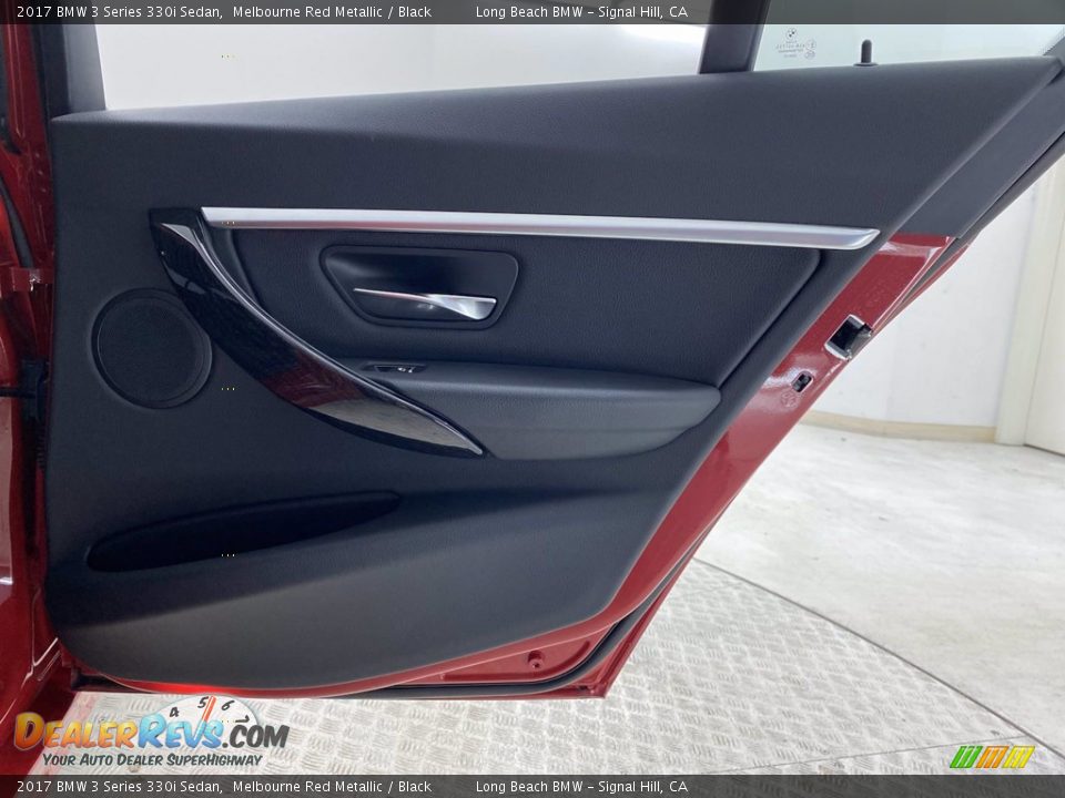 2017 BMW 3 Series 330i Sedan Melbourne Red Metallic / Black Photo #35
