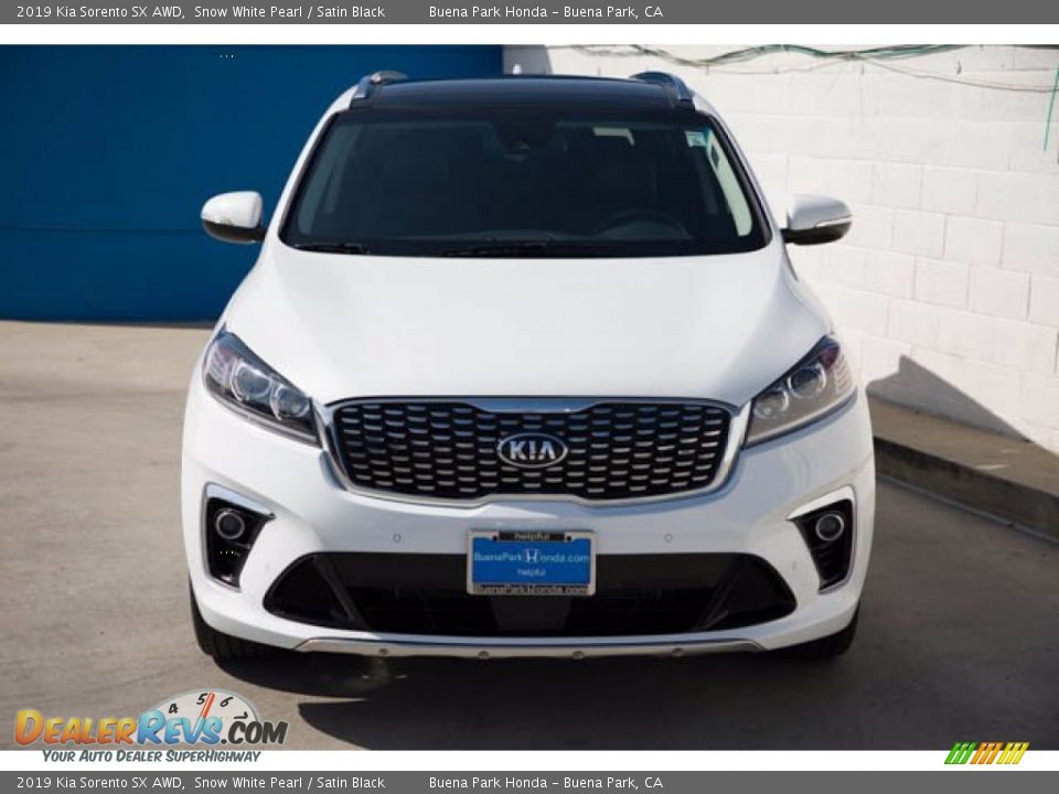 2019 Kia Sorento SX AWD Snow White Pearl / Satin Black Photo #7