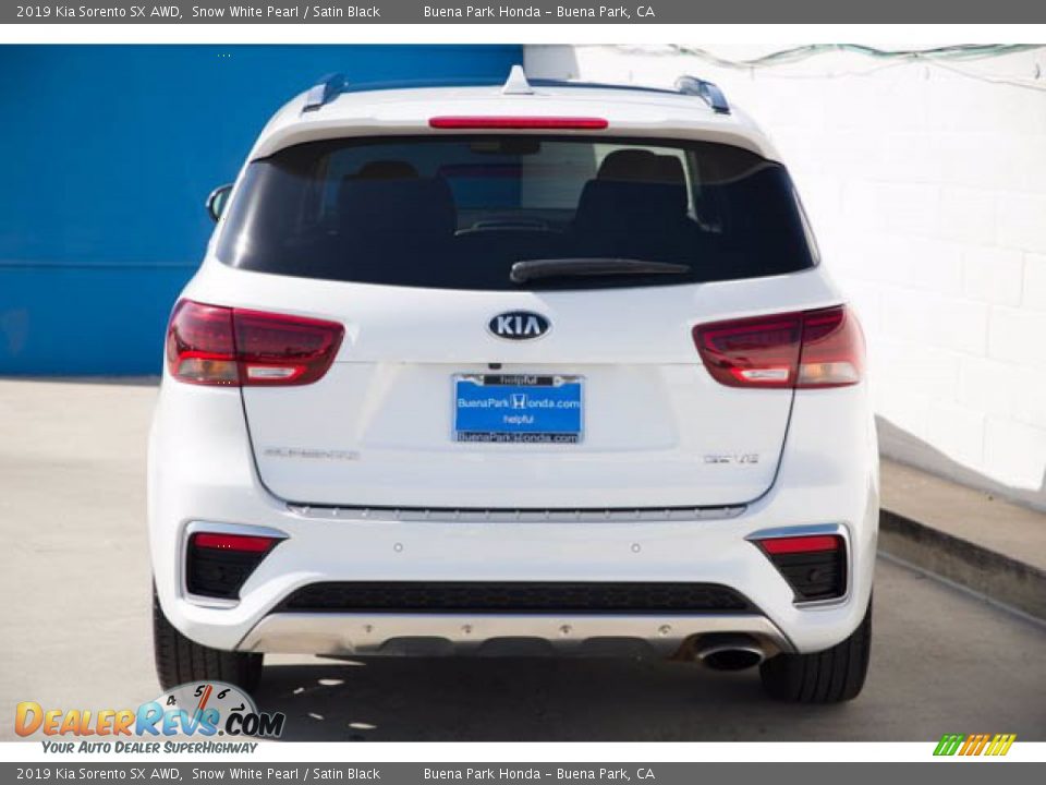 2019 Kia Sorento SX AWD Snow White Pearl / Satin Black Photo #9