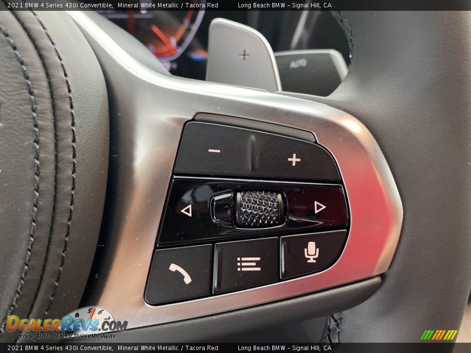 2021 BMW 4 Series 430i Convertible Steering Wheel Photo #16