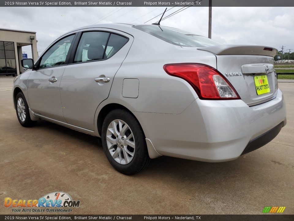 2019 Nissan Versa SV Special Edition Brilliant Silver Metallic / Charcoal Photo #11