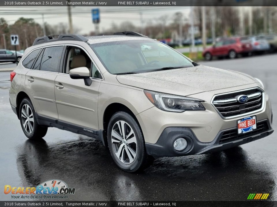 2018 Subaru Outback 2.5i Limited Tungsten Metallic / Ivory Photo #15