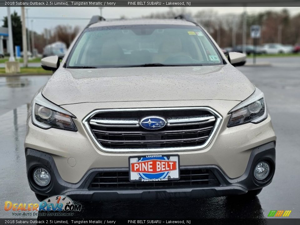 2018 Subaru Outback 2.5i Limited Tungsten Metallic / Ivory Photo #16