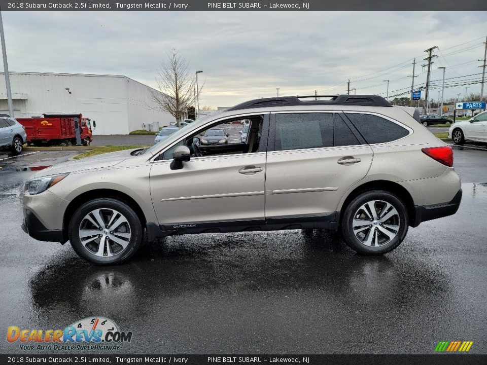 2018 Subaru Outback 2.5i Limited Tungsten Metallic / Ivory Photo #17