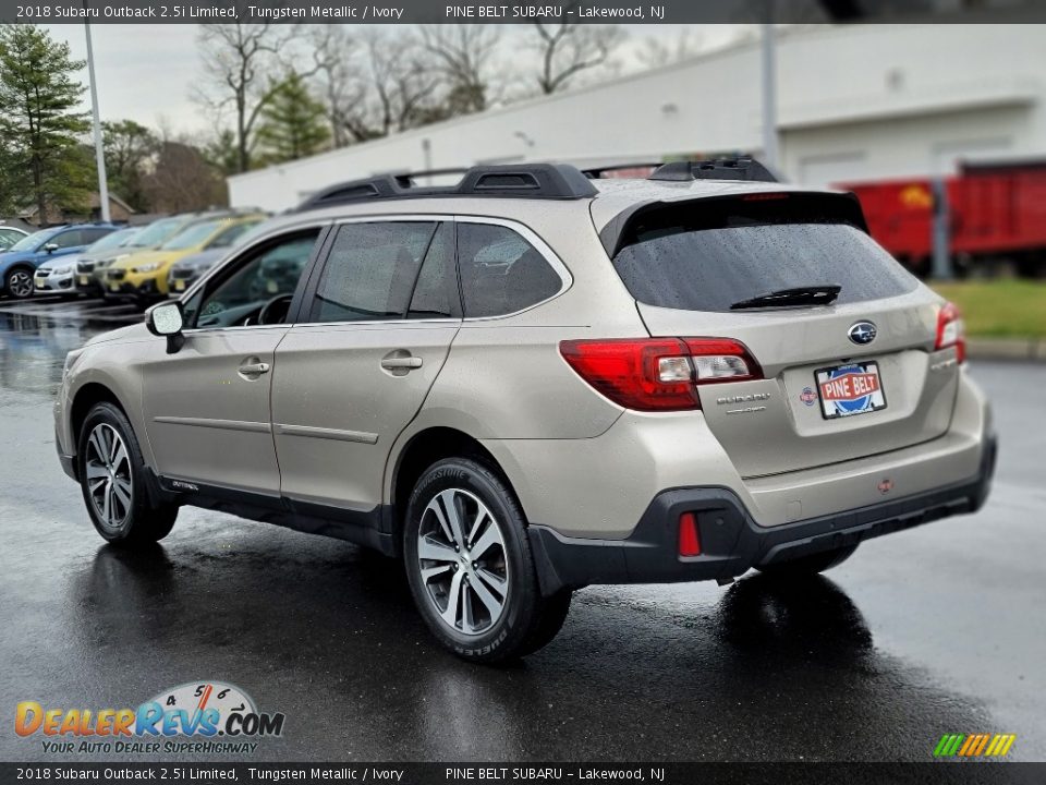 2018 Subaru Outback 2.5i Limited Tungsten Metallic / Ivory Photo #18