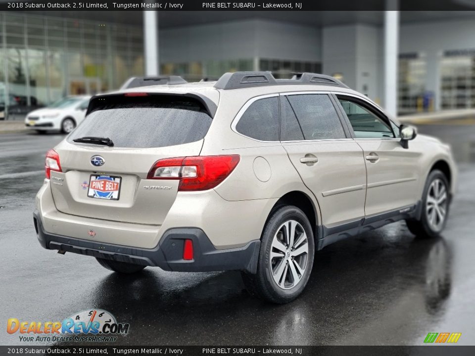 2018 Subaru Outback 2.5i Limited Tungsten Metallic / Ivory Photo #20