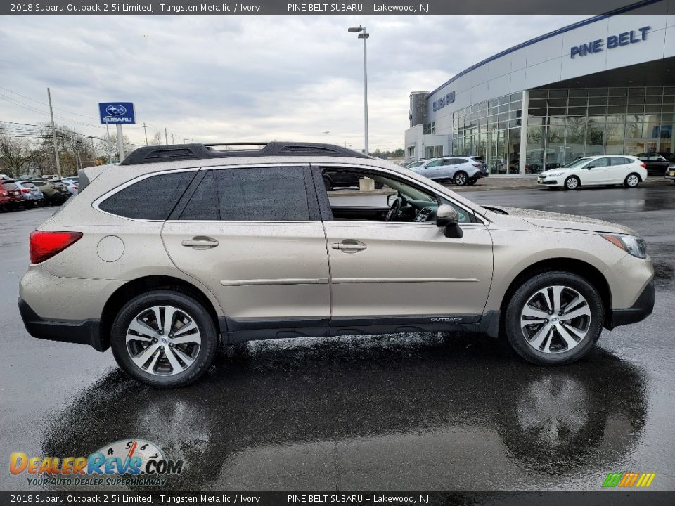 2018 Subaru Outback 2.5i Limited Tungsten Metallic / Ivory Photo #21