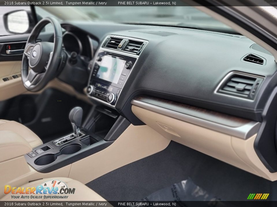 2018 Subaru Outback 2.5i Limited Tungsten Metallic / Ivory Photo #24