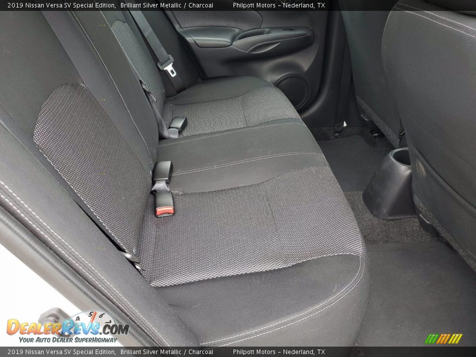 2019 Nissan Versa SV Special Edition Brilliant Silver Metallic / Charcoal Photo #25