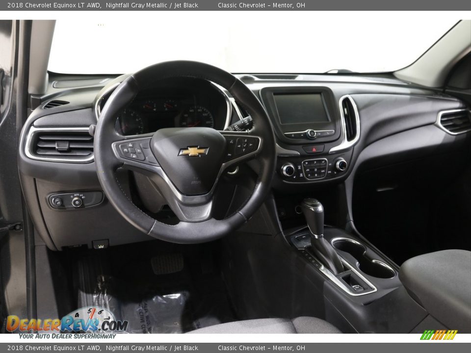 2018 Chevrolet Equinox LT AWD Nightfall Gray Metallic / Jet Black Photo #6