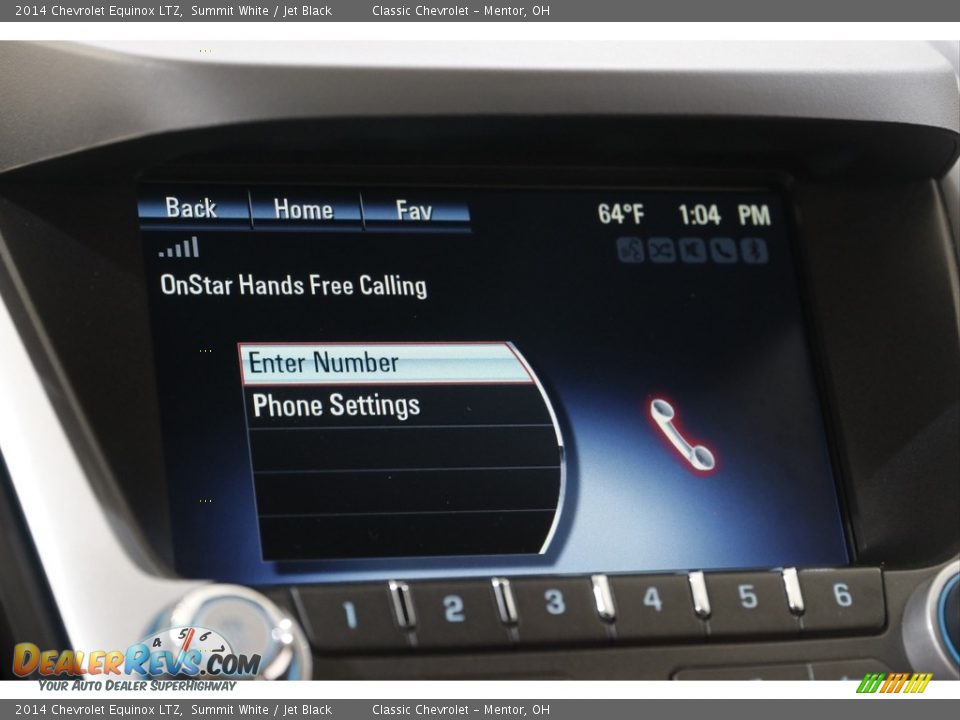 Controls of 2014 Chevrolet Equinox LTZ Photo #11