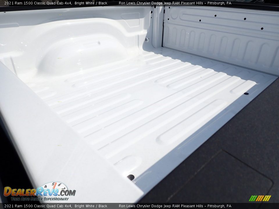 2021 Ram 1500 Classic Quad Cab 4x4 Bright White / Black Photo #13