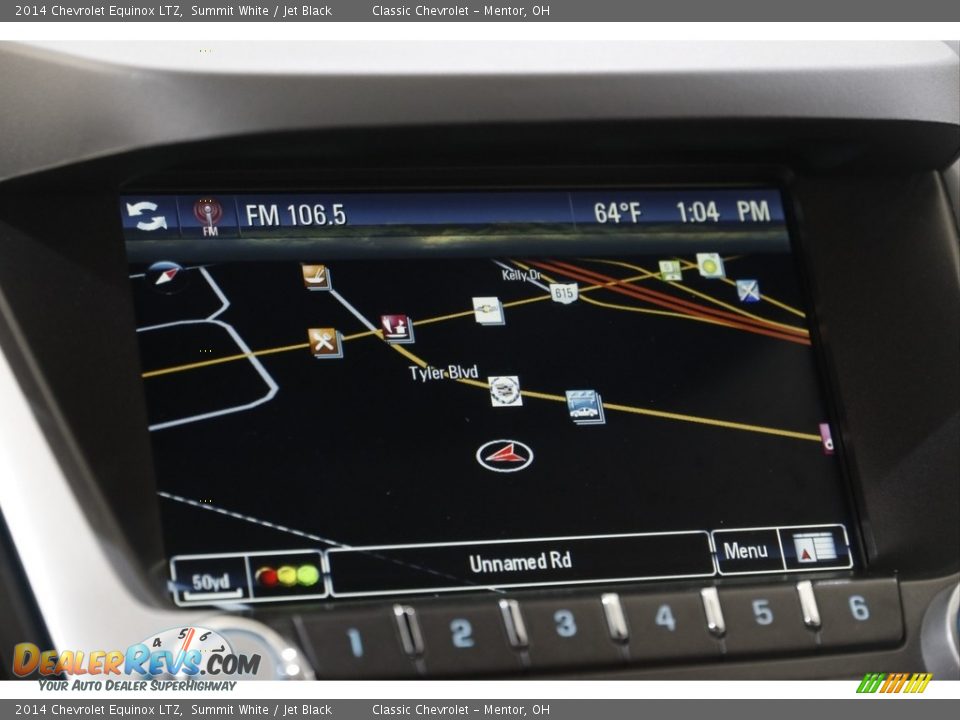 Navigation of 2014 Chevrolet Equinox LTZ Photo #12