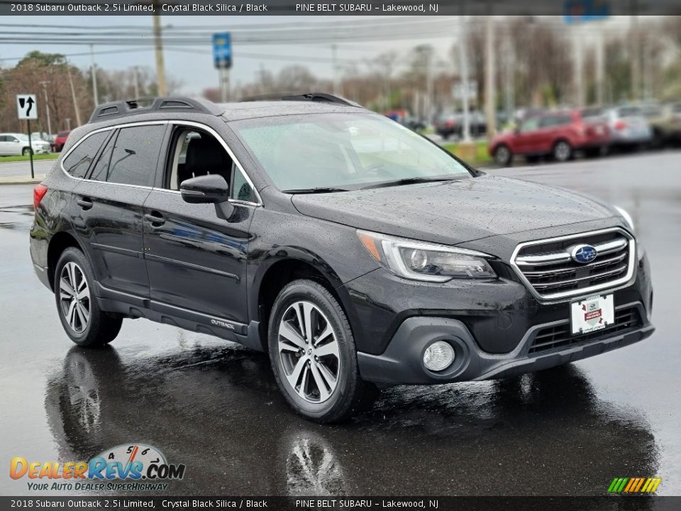 2018 Subaru Outback 2.5i Limited Crystal Black Silica / Black Photo #15