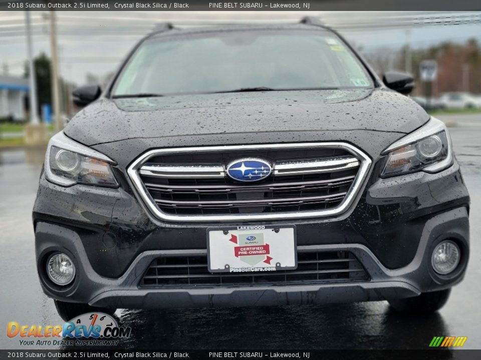 2018 Subaru Outback 2.5i Limited Crystal Black Silica / Black Photo #16