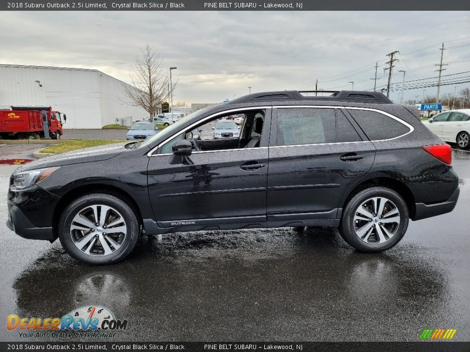 2018 Subaru Outback 2.5i Limited Crystal Black Silica / Black Photo #17