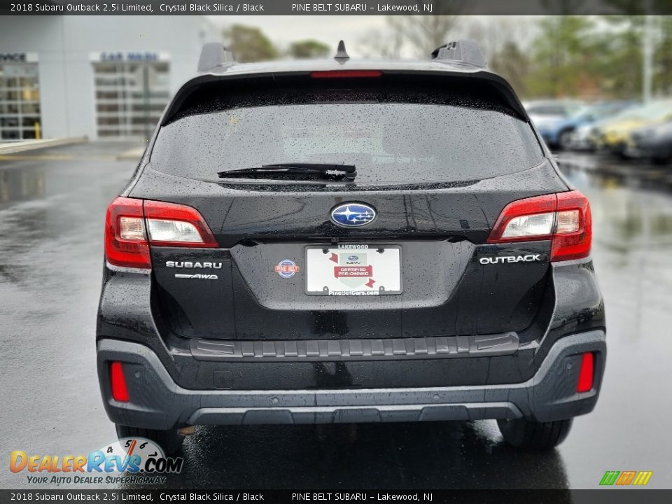 2018 Subaru Outback 2.5i Limited Crystal Black Silica / Black Photo #19