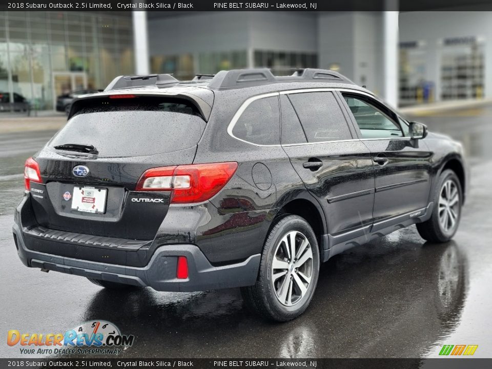 2018 Subaru Outback 2.5i Limited Crystal Black Silica / Black Photo #20