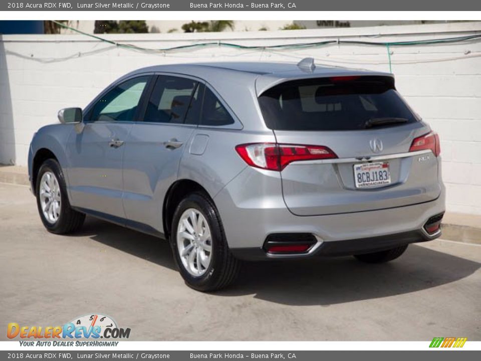 2018 Acura RDX FWD Lunar Silver Metallic / Graystone Photo #2