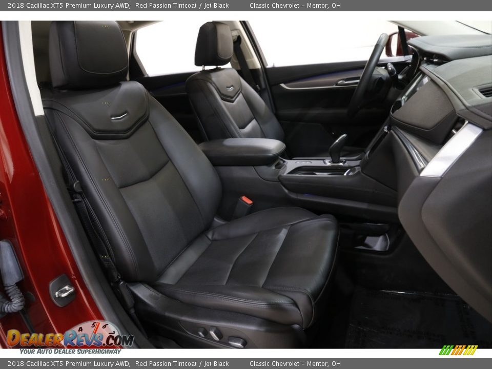 2018 Cadillac XT5 Premium Luxury AWD Red Passion Tintcoat / Jet Black Photo #14