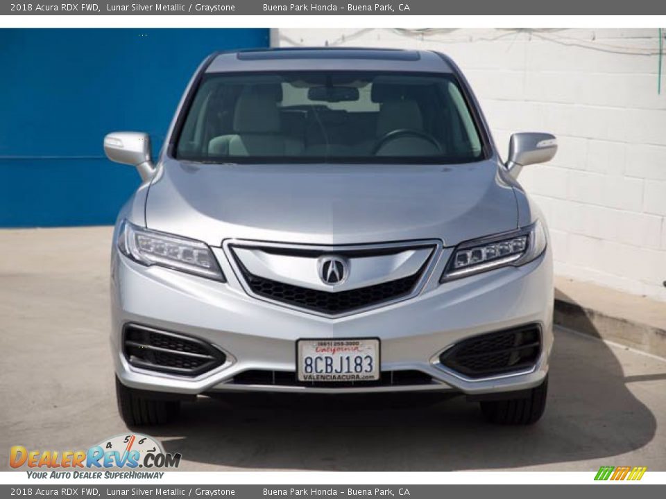 2018 Acura RDX FWD Lunar Silver Metallic / Graystone Photo #7