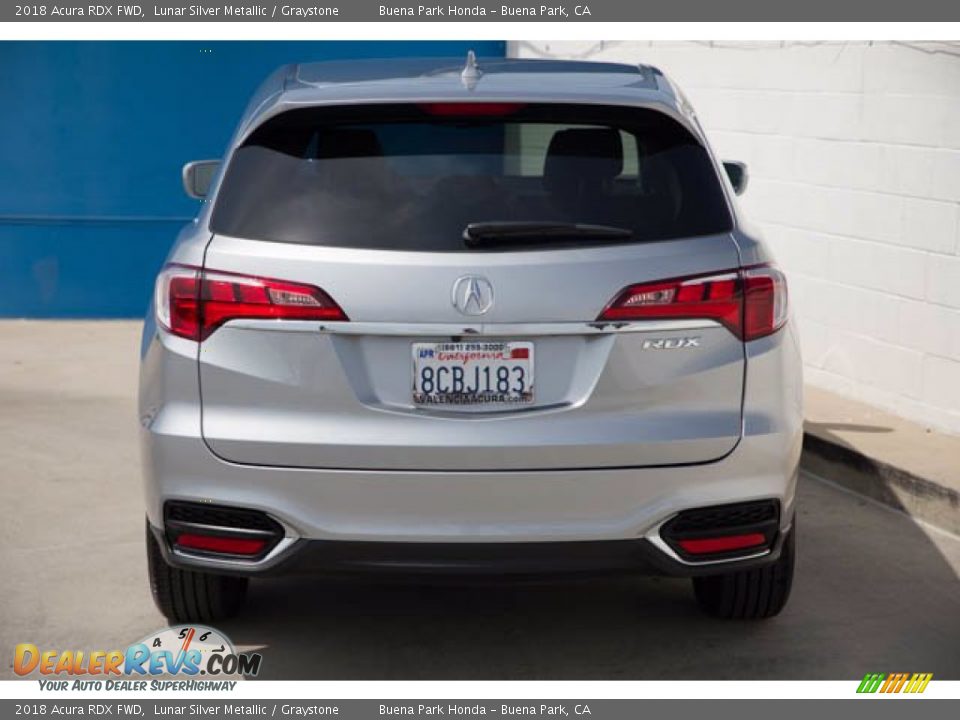 2018 Acura RDX FWD Lunar Silver Metallic / Graystone Photo #11