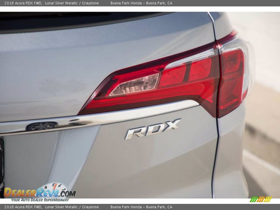 2018 Acura RDX FWD Lunar Silver Metallic / Graystone Photo #13