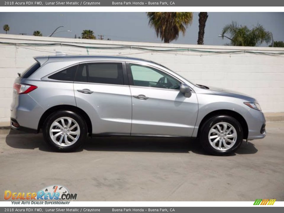 2018 Acura RDX FWD Lunar Silver Metallic / Graystone Photo #14