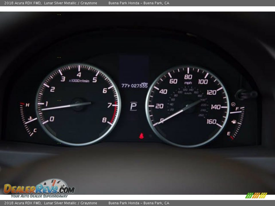 2018 Acura RDX FWD Gauges Photo #28