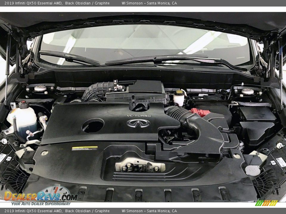 2019 Infiniti QX50 Essential AWD 2.0 Liter Turbocharged DOHC 16-Valve VVT 4 Cylinder Engine Photo #9