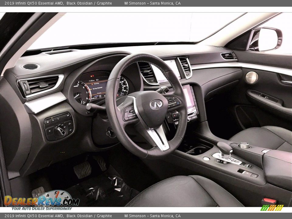 Dashboard of 2019 Infiniti QX50 Essential AWD Photo #14