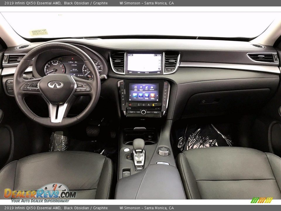 Dashboard of 2019 Infiniti QX50 Essential AWD Photo #15