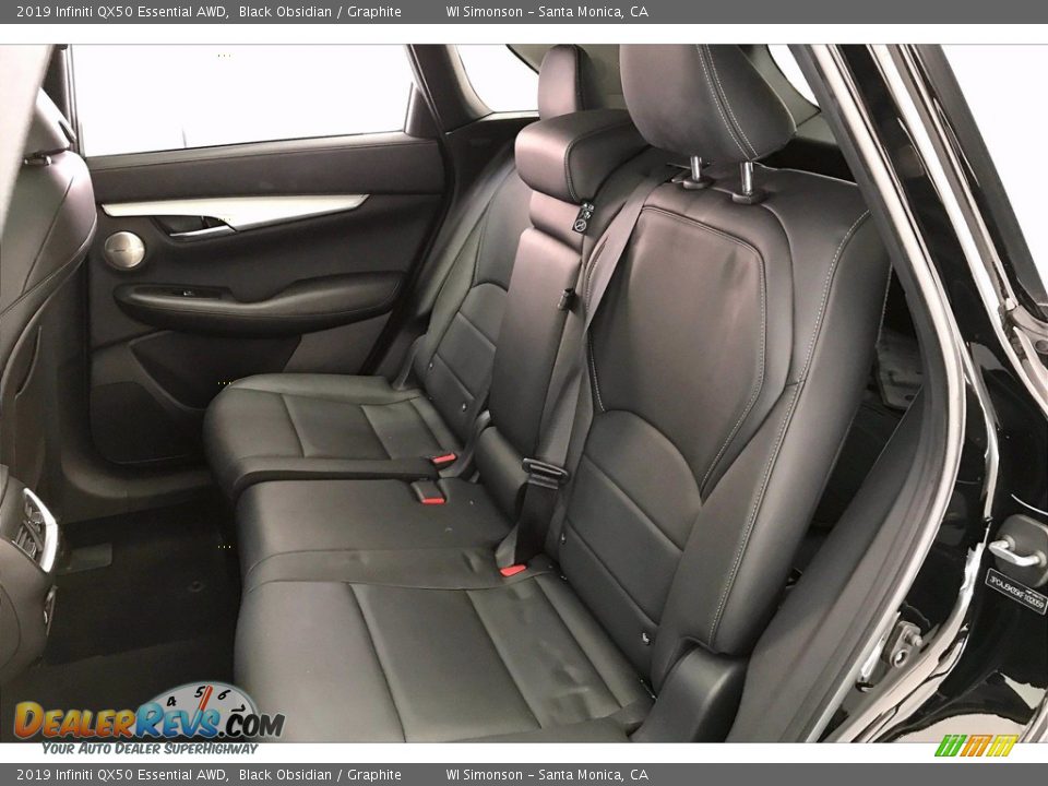 Rear Seat of 2019 Infiniti QX50 Essential AWD Photo #20