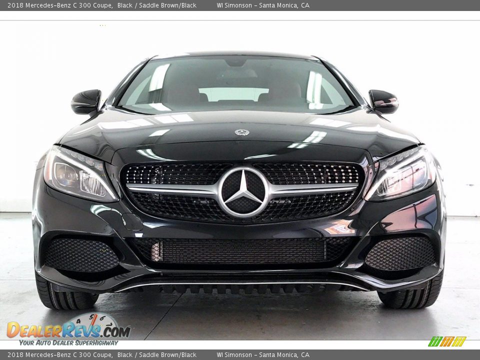 Black 2018 Mercedes-Benz C 300 Coupe Photo #2