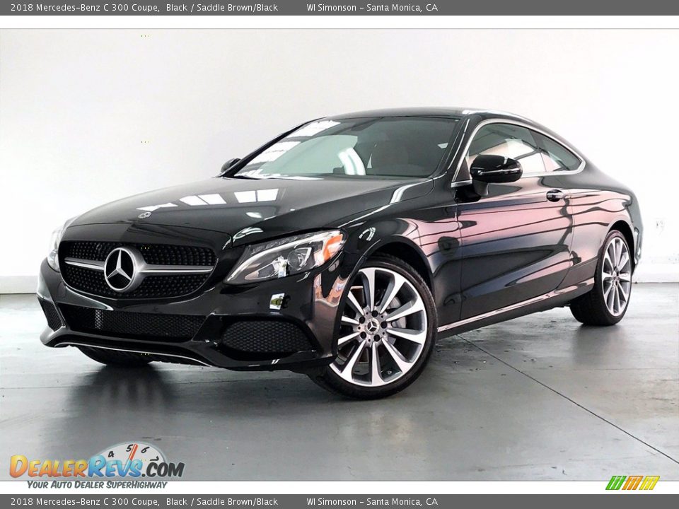 Front 3/4 View of 2018 Mercedes-Benz C 300 Coupe Photo #12