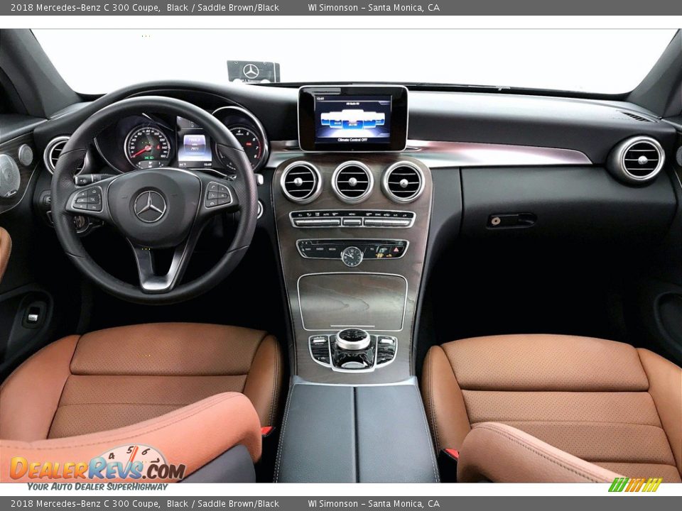 Dashboard of 2018 Mercedes-Benz C 300 Coupe Photo #15