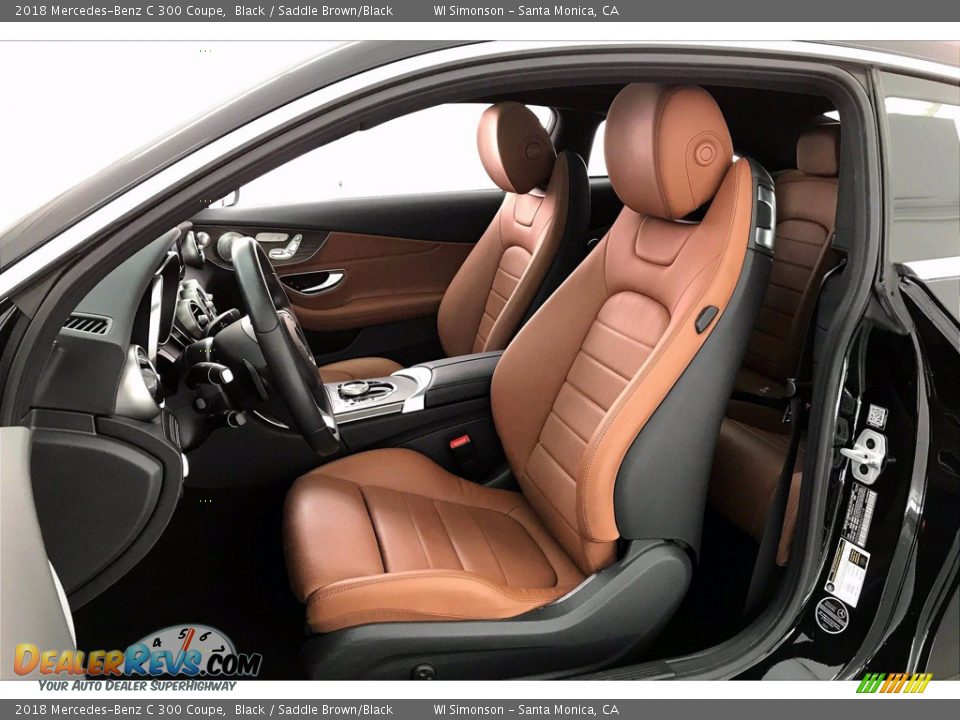 Front Seat of 2018 Mercedes-Benz C 300 Coupe Photo #18