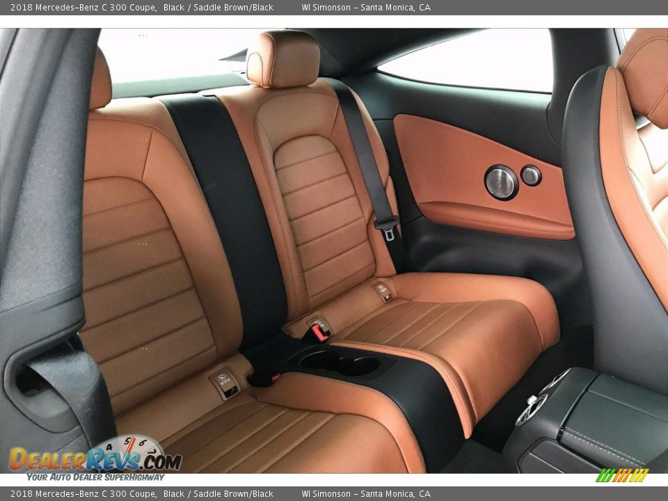 Rear Seat of 2018 Mercedes-Benz C 300 Coupe Photo #19