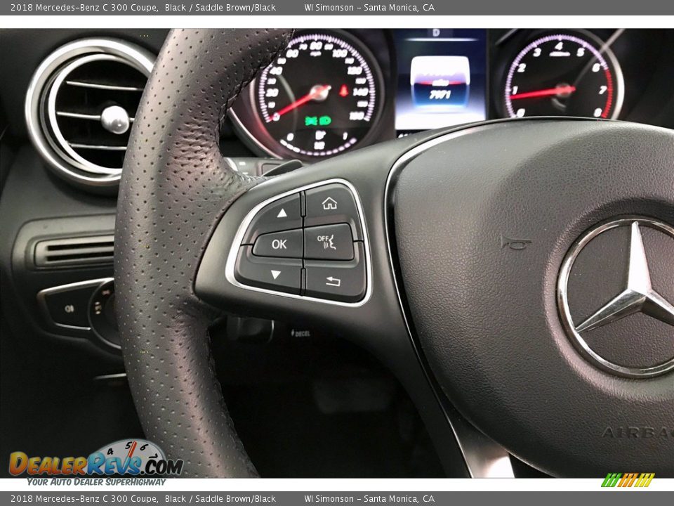 Controls of 2018 Mercedes-Benz C 300 Coupe Photo #21