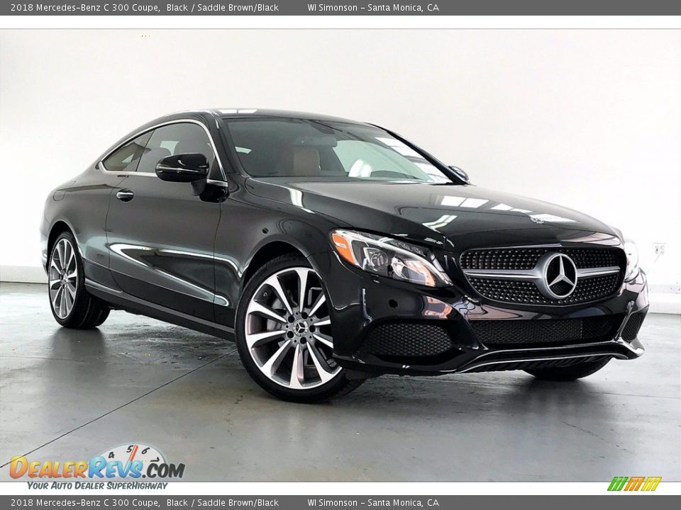 Front 3/4 View of 2018 Mercedes-Benz C 300 Coupe Photo #34