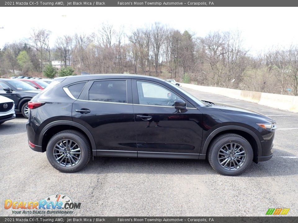 2021 Mazda CX-5 Touring AWD Jet Black Mica / Black Photo #1