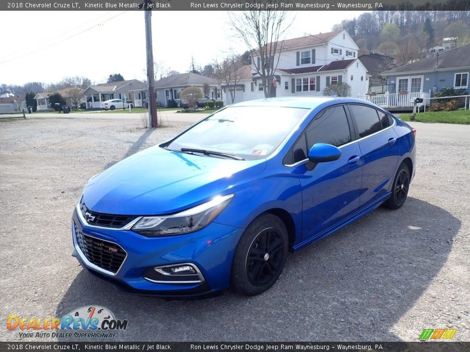 2018 Chevrolet Cruze LT Kinetic Blue Metallic / Jet Black Photo #1