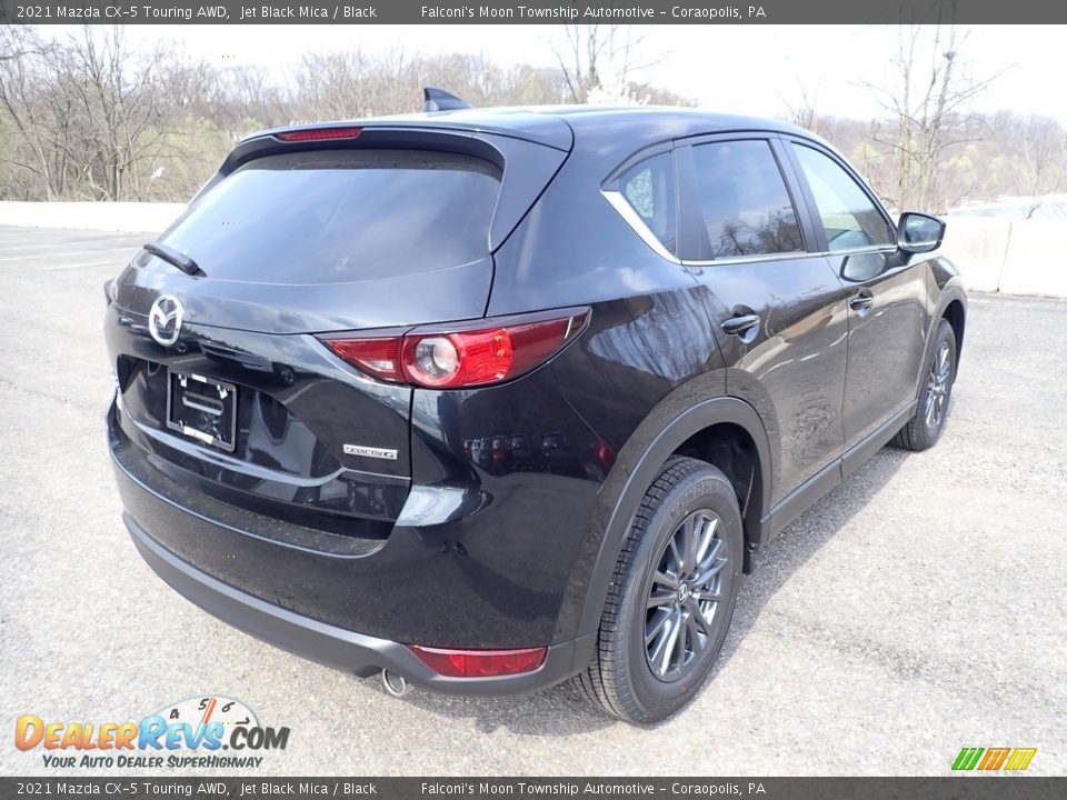 2021 Mazda CX-5 Touring AWD Jet Black Mica / Black Photo #2