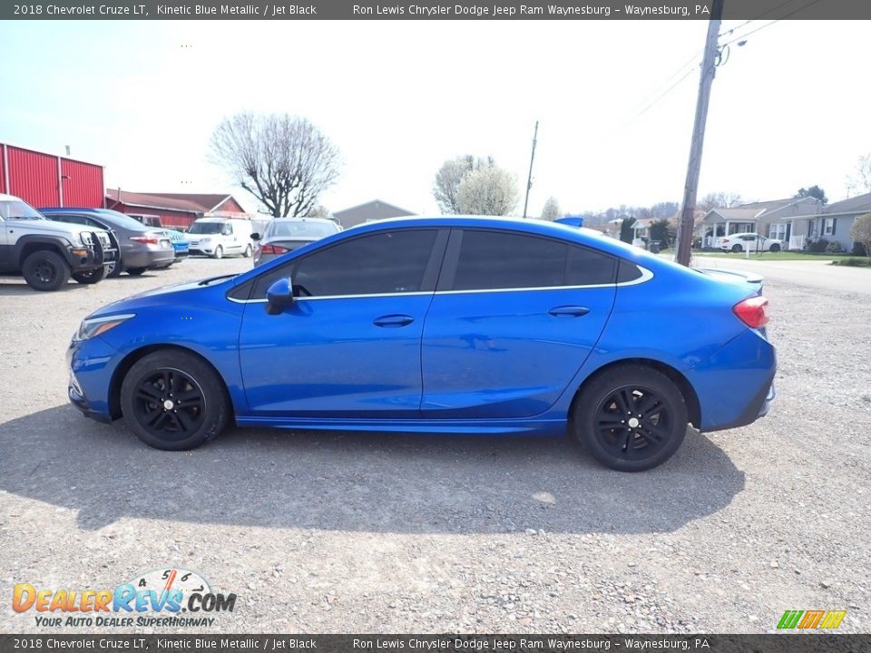 Kinetic Blue Metallic 2018 Chevrolet Cruze LT Photo #2