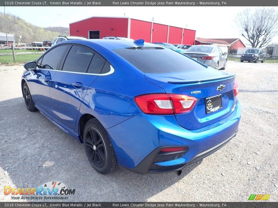 2018 Chevrolet Cruze LT Kinetic Blue Metallic / Jet Black Photo #3