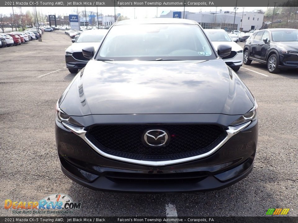 2021 Mazda CX-5 Touring AWD Jet Black Mica / Black Photo #4